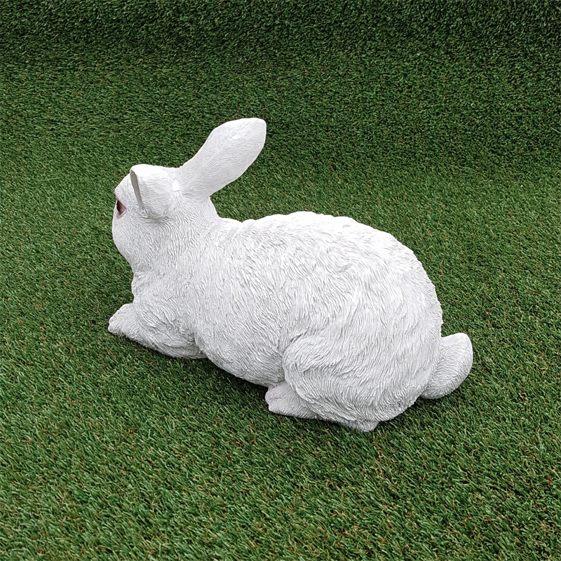 정원인형 흰색 토끼 대 6R14060W 장식 데코